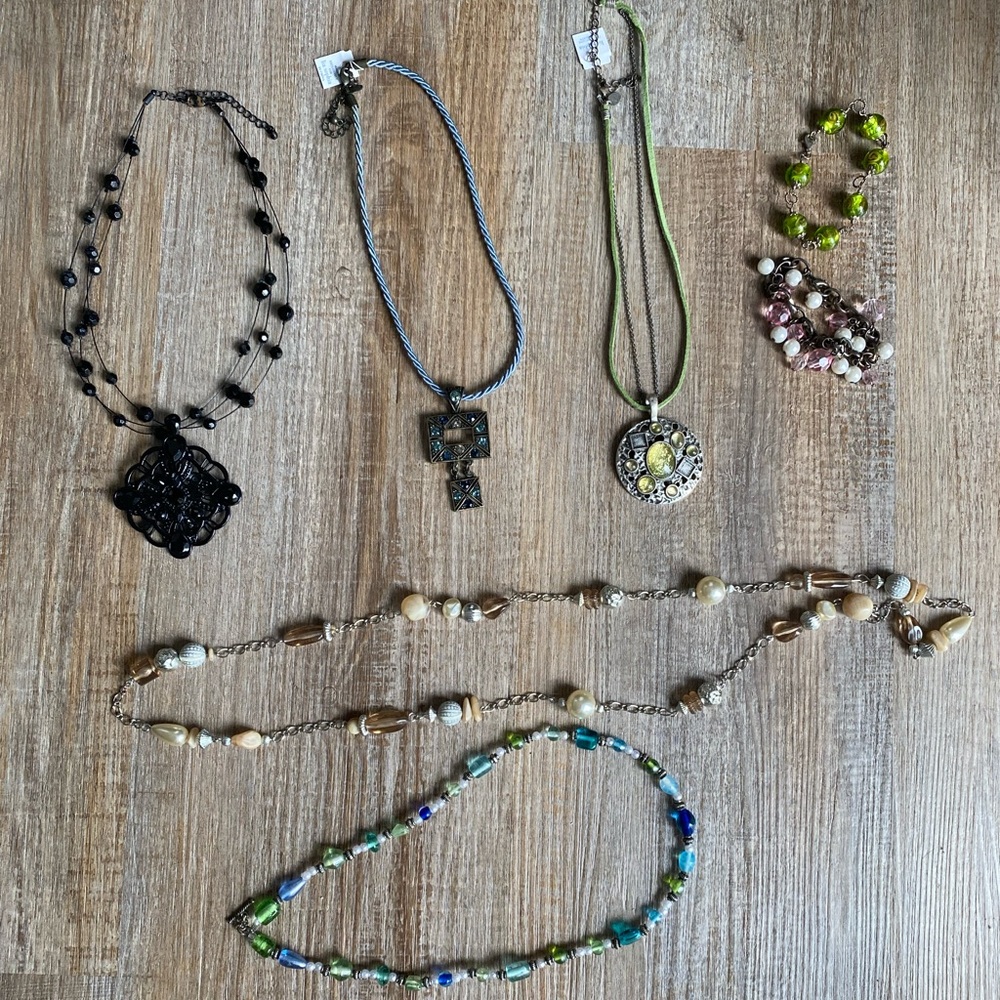 Lia Sophia and more Assorted Beaded and Pendant Necklace